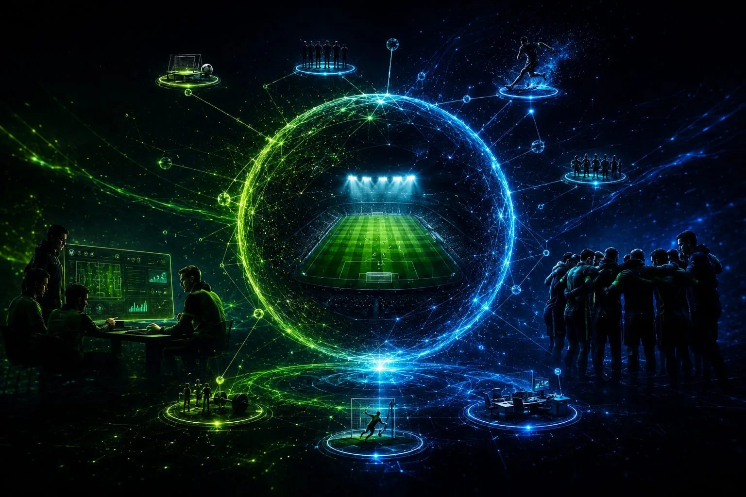 Infraestructura conectada FutbolCRM